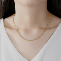 EMANCO Nouveau Collier Ras du Cou Scintillant Argenté Populaire pour Femme, Bijou Fin, Cadeau pour Mariage et Fête