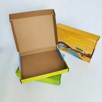 Boîte cadeau en carton de style dossier, écologique et recyclable, avec sacs en papier pour cadres photo et emballages cadeaux