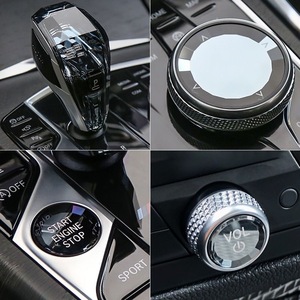 OEM Crystal PVC Three-piece Set <b>Gear</b> Shift <b>Knob</b> for Series Chassis G05/F95 and Z4 Car Accessories - Product Image 2