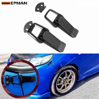 EPMAN — attache pour pare-chocs avant et arrière, 10 pièces, fixation à dégagement rapide, Clip universel pour JDM Sport, EPDQ110L