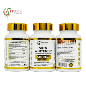 Compléments de Blanchiment de la Peau à Base de Glutathion, Vitamine C Liposomale et Collagène de Haute Qualité pour d'Excellents Résultats avec Étiquetage Personnalisé - Product Image 2