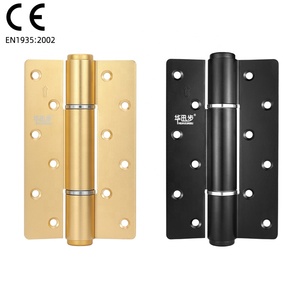 HUAXUNBU Bisagra <span class=keywords><strong>de</strong></span> Puerta <span class=keywords><strong>de</strong></span> Madera, Tope <span class=keywords><strong>de</strong></span> Latón Antiguo <span class=keywords><strong>de</strong></span> <span class=keywords><strong>Aluminio</strong></span> Plateado, Rodamiento <span class=keywords><strong>de</strong></span> Bolas <span class=keywords><strong>de</strong></span> Cierre Suave, 45 KG - Product Image 2
