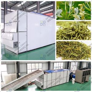 Four de séchage à air chaud pour thé vert, usine de séchage et de transformation du thé, machine de séchage pour fleurs de lavande, de lys et d'hibiscus - Product Image 2