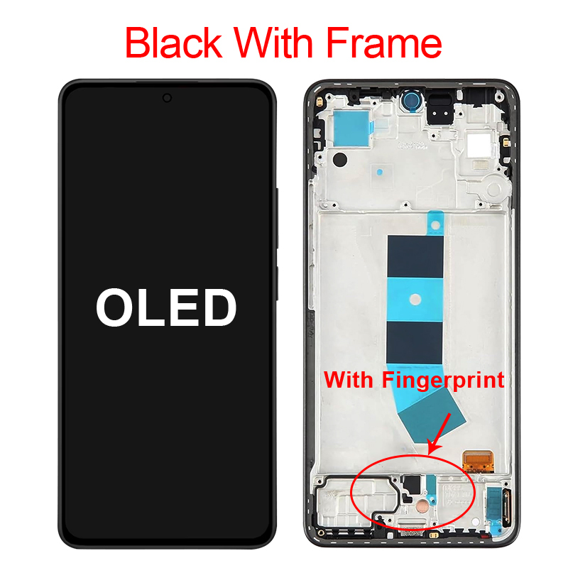OLED nero con cornice