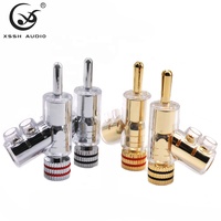 YIVO – cordon de haut-parleur 12TC, amplificateur Audio vidéo OD 11MM, 7 cœurs OCC HIFI, extension de câble de haut-parleur avec prise banane pour pistolet