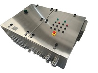 Caja de Distribución de Bajo Voltaje de Acero Inoxidable de Alto Rendimiento AC415V 400A, Barra Colectora de Cobre, Clasificación IP66, Panel de Control Industrial