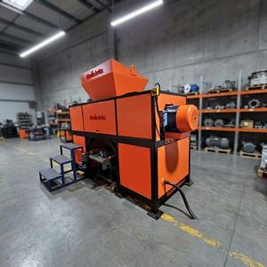 Industrial <b>Tyre</b> Wire Crusher <b>Machine</b> Double Shaft High Efficiency Recycling Equipment for Scrap Tire and Rubber Waste Management - Product Image 1