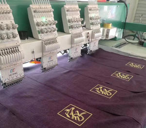 12 cabezas plana industrial de bordado de la máquina para la venta con alta precisión - Product Image 4