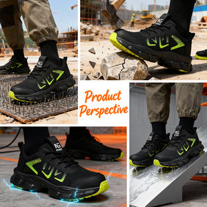 <span class=keywords><strong>Scarpe</strong></span> Antinfortunistiche <span class=keywords><strong>da</strong></span> <span class=keywords><strong>Uomo</strong></span> Nuovo Stile all'Ingrosso, Leggere con Punta in Acciaio, Comode e Traspiranti, Suola Sportiva in EVA PU, <span class=keywords><strong>Estive</strong></span>, <span class=keywords><strong>da</strong></span> Fabbrica - Product Image 4