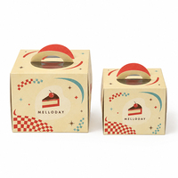 Cajas de Pizza de Cartón Kraft Impresas con Lámina Dorada UV Mate Biodegradable Personalizadas para Comida Rápida para Llevar