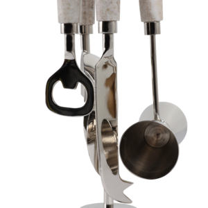 Kit de Herramientas de Bar, Juego de Coctelería Moderno, Accesorios de Barman de Acero Inoxidable para Mixología Casera - Product Image 5