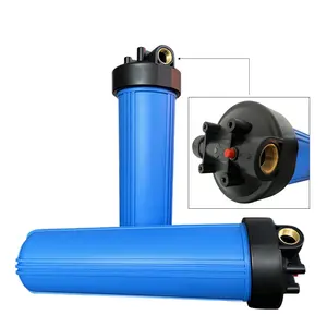 20" cotton PP filter , carbon block cartridges, blue big fat filter housing filters group for water filter purifier