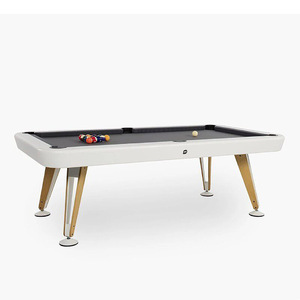 Tavolo da Biliardo Americano in Legno Massello con Sistema di Ritorno Palle, per Uso Domestico Interno, Stile Cinese, per Trucchi <span class=keywords><strong>e</strong></span> Biliardo a Otto Palle, Livello Adulti - Product Image 5