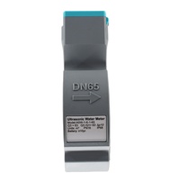 Compteur d'eau à ultrasons alimenté par batterie DN50 DN65 DN80 DN100 DN125 DN150mm RS485 débitmètre d'eau numérique IP68 type Sandwich