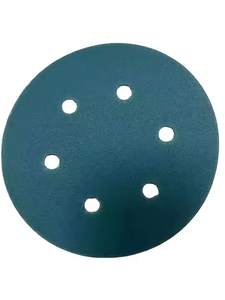 Disques de ponçage en zircone de 3 pouces, 5 pouces, 6 pouces, 9 pouces # 40- # Grains de 2000 pour le polissage des jantes en alliage (couleur <span class=keywords><strong>personnalisable</strong></span> bleu) - Product Image 6