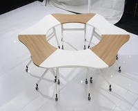 Table de formation pliante au design moderne pour bureaux et mobilier de bureau