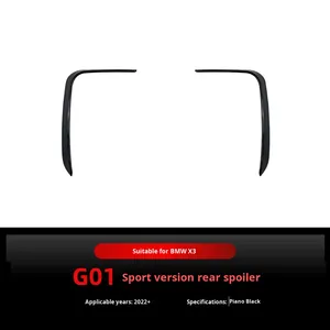 2022+ X3 G01 LCI M Sport Fang Alerón Trasero Adhesivo para Coche, Piezas de Modificación Transfronterizas, Kits de Carrocería X3 G01 LCI M Sport Fang M S - Product Image 6
