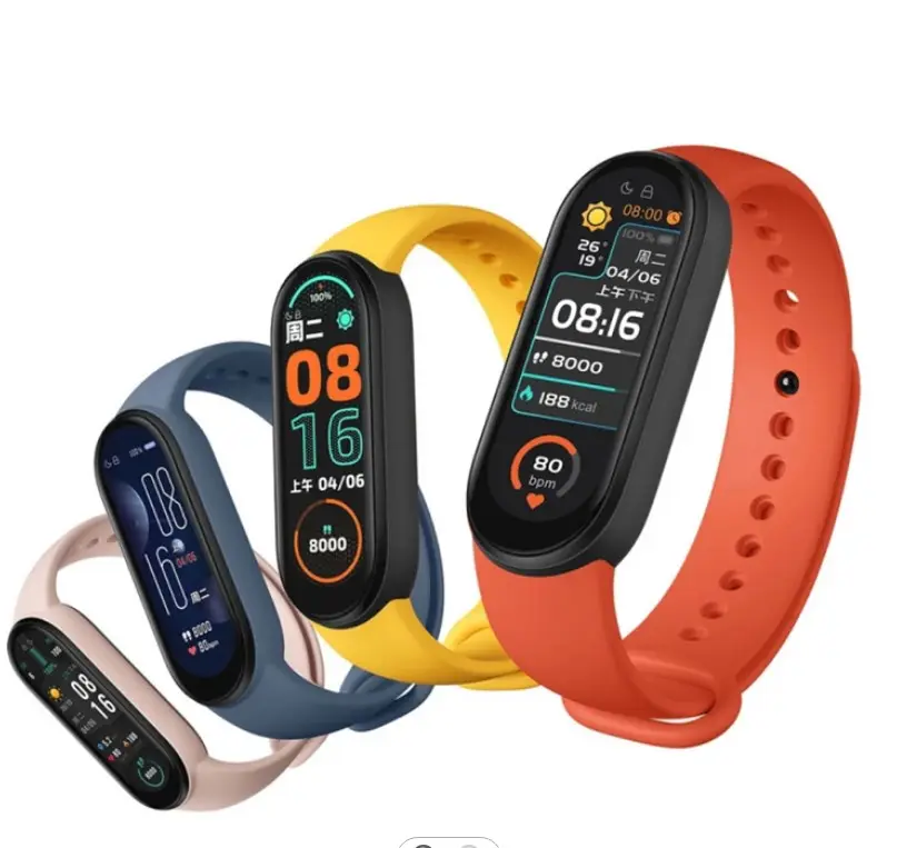 2022 NEW M6 Sport Smart Watch Men Watch Wristband Fitness Tracker Women Smartwatch Play Music Bracelet Smartband for Android iOS