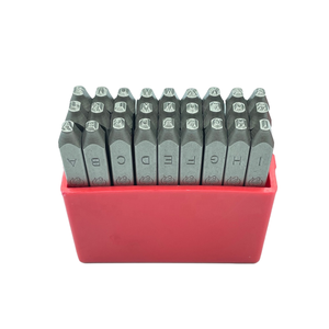 27-Piece A-Z Letter Stamp Set with 2mm Punch CRV Steel Material - Product Image 3