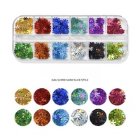 Vente en gros d'accessoires pour ongles 3D dans de longues boîtes Emballage mixte bricolage avec lettres pour ongles et paillettes Prix spécial