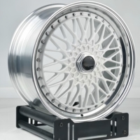 عجلات LZT-120 المصنوعة من السبائك المطروقة مقاس 20 و21 و22 بوصة، جنوط فاخرة مخصصة بتصميم مصقول لسيارات E46 525i 535i 550i كورفيت C8 G05 F85 X6