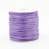 2.5mm haute qualité 26 couleurs cordes tressées pour la fabrication de nœuds chinois enfants bricolage artisanat fil tressé ligne de Jade