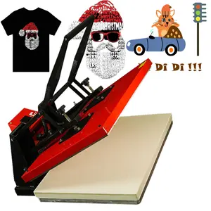 80x100 Sublimation Tshirt embroidery machine Printer for Heat Transfer Vinyl accuracy heat press machines 16x24