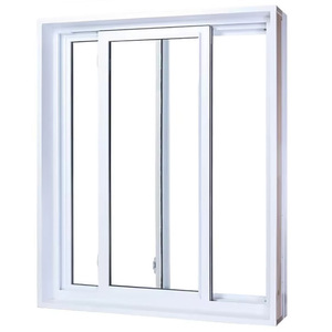 Nuoxin giá nhà máy thấp Windproof cách âm tùy chỉnh thiết kế uPVC cửa sổ trượt cho thị trường nước ngoài - Product Image 3