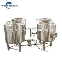 Système de brasserie artisanale TONSEN 300L, équipement complet de mini-brasserie pour la production de bière en interne et la vente sur site