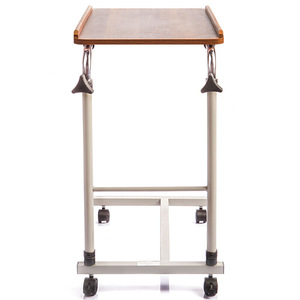 Table de chevet d'hôpital Yuwell YU650, rectangulaire, réglable, design moderne, table d'allaitement avec pieds en métal - Product Image 3