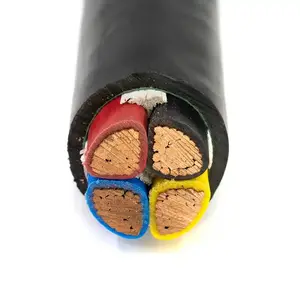 3,5 kern 0,6/1 kV 3×185 mm2+95 mm2 CU/XLPE/LSZH WDZ-YJY mit vernetztem Polyethylen-isolieren unterirdischem Stromkabel