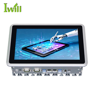 Iwill <span class=keywords><strong>10</strong></span> <span class=keywords><strong>inch</strong></span> i3 i5 i7 J1900 màn hình cảm ứng Bảng điều chỉnh PC HD LVDS 2lan 4USB 2 RS232 485 Com IP65 tất cả trong một cảm ứng PC kỹ thuật số phẳng Bảng điều chỉnh - Product Image 2