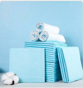แผ่นรองซับฉี่สัตว์เลี้ยง Puppy Pads, แผ่นรองซับฉี่สุนัขแบบใช้แล้วทิ้ง ซึมซับดีเยี่ยม, ป้องกันการรั่วซึม, แห้งเร็ว สำหรับสุนัขและลูกสุนัข - Product Image 1