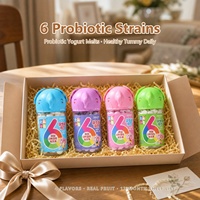 6 probiotiques actifs, yaourt lyophilisé en pastilles, 22g, fondent dans la bouche, sans OGM, sans additifs, protéines, collation pour bébé et enfant en bas âge