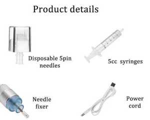 ระบบฉีดสารบำรุงผิวหน้า 3 มิติ แบบสมาร์ท  ปืนฉีดเมโส  ลดเลือนริ้วรอย - Product Image 5