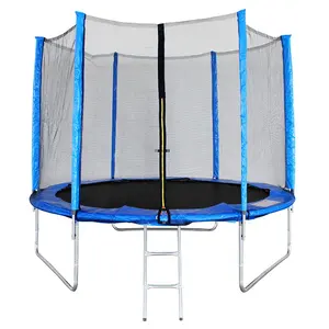 Funjump Customized Color 10FT Kids Indoor Jumping Bungee Sport Trampoline Bed For Sale