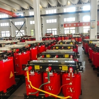 Transformateur de distribution triphasé à bobinage rond de type sec SCB14 RL 10kV 400V Cuivre Aluminium Grade 2 Dyn11 Yyn0 50/60Hz