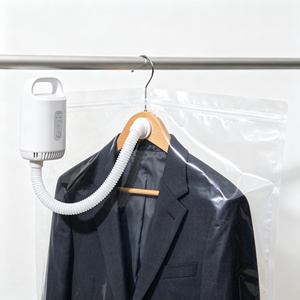 Clear PVC Garment Bag Zipper Clothes Cover Soft Transparent Storage Protector for Suit Jacket Coat Travel - Product Image 4