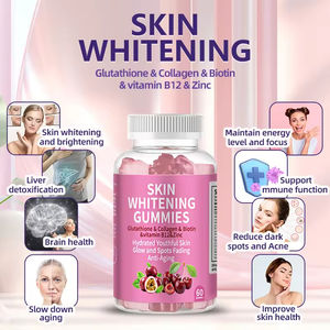 Cilt bakımı ve Anti-aging diyet takviyesi için glutatyon ve kollajen ve biyotin ile cilt beyazlatma Gummies - Product Image 4