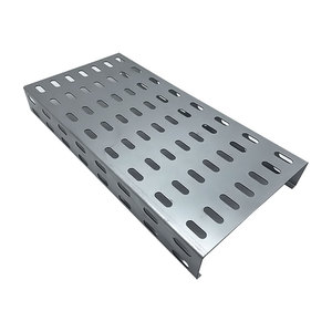 Cannelle à câbles en acier galvanisé perforé pour la pose de câbles industriels souterrains et extérieurs - Product Image 2