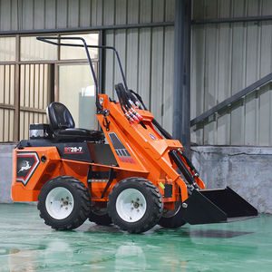 Mini chargeuse compacte sur chenilles importée pompe hydraulique à moteur diesel Briggs Stratton 18.2KW haute stabilité 0.12m3 seau - Product Image 5