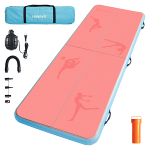 Tapis de gymnastique pliable en PVC PF 10*3.3ft, épaisseur 10cm, pour arts martiaux et yoga, modèle GM01 TPE 10x3. - Product Image 1