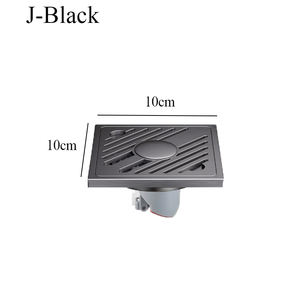 Grille de douche linéaire longue en acier inoxydable SUS 304, insert de carrelage pour sol, drain de douche YOTO Watermark pour salle de bain - Product Image 4