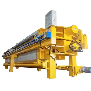 Automatic chamber filter press machine hydraulic recessed plate filter press