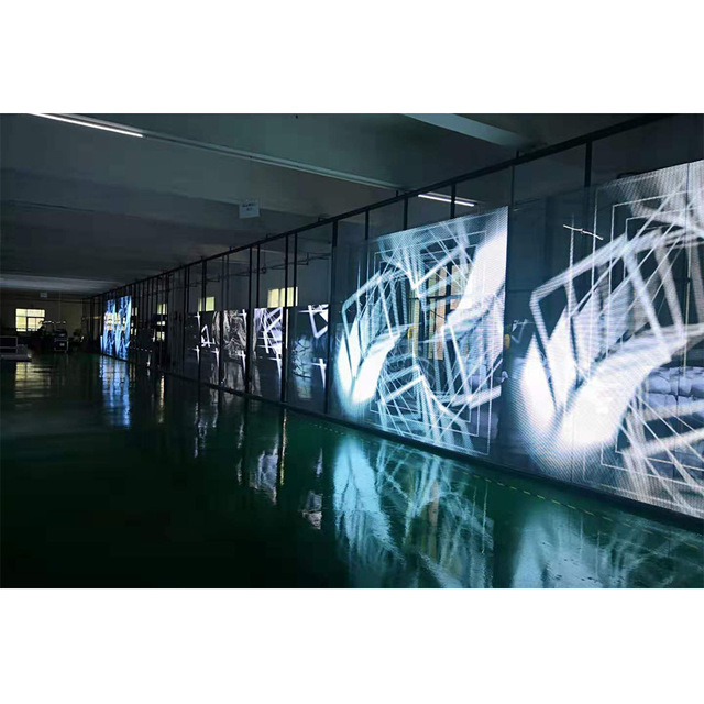 Transparent Screen LED Wall Glass Screen Transparent Led Display Screen for Shopping Mall Windows