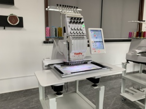 Multi <b>Needles</b> Small Portable Embroidery Machine Computerized Flat Embroidery Machine Single Head Embroidery Machine - Product Image 4