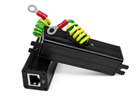 Parafoudre PoE 48V CC en alliage d'aluminium, protection 8 lignes, 1 port, 100M/1000M, qualité professionnelle, pour communication résidentielle, 5kA