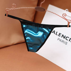 2024 высококачественные сексуальные женские стринги хлопковые трусики с низкой талией бесшовное нижнее белье атласные трусики стринги - Product Image 4