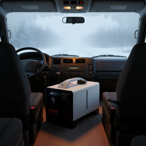 Calentador Portátil Diésel Vevor 5-8KW Horizontal Todo en Uno para Camiones, Remolques, Autocaravanas, Calentamiento Rápido, Control Remoto, Pantalla LCD - Product Image 2