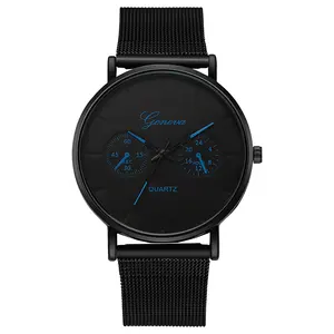 WJ-11176 2023, новейший дизайн, Заводские кварцевые часы из стального сетчатого сплава, роскошные часы с логотипом на заказ для мужчин